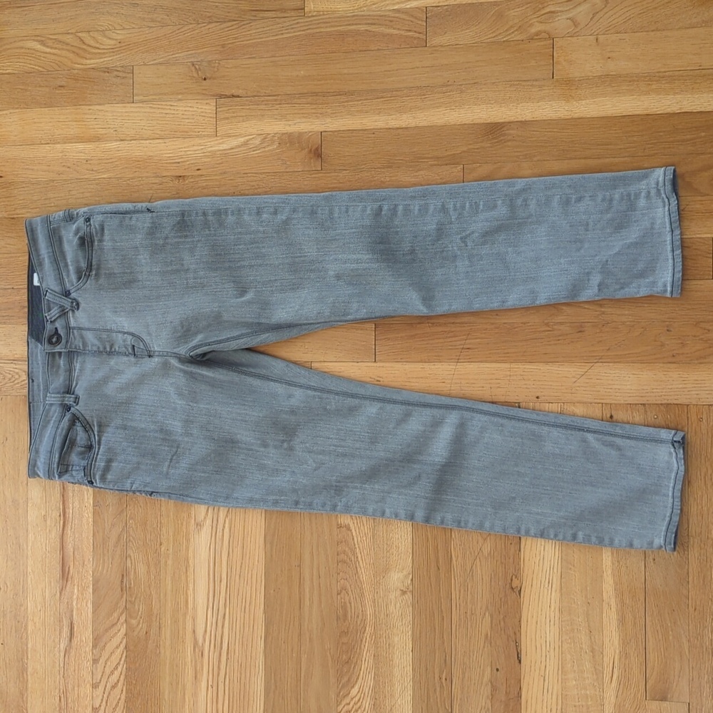 Volcom Gray Wash Vorta Slim Fit Stretch Denim Jeans Size 32 x 30
